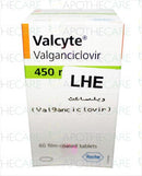 Valcyte Tab 450mg 60's