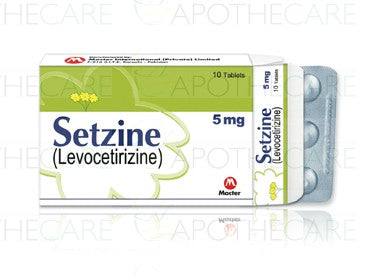 Setzine Tab 5mg 10's