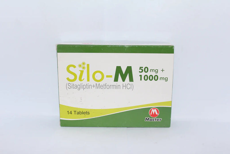 Silo M Tab 50mg/1000mg 14's