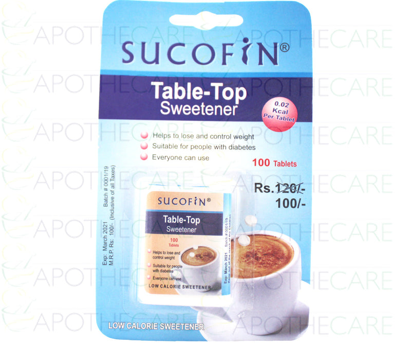 Sucofin Table-Top Sweetener Tab 100's