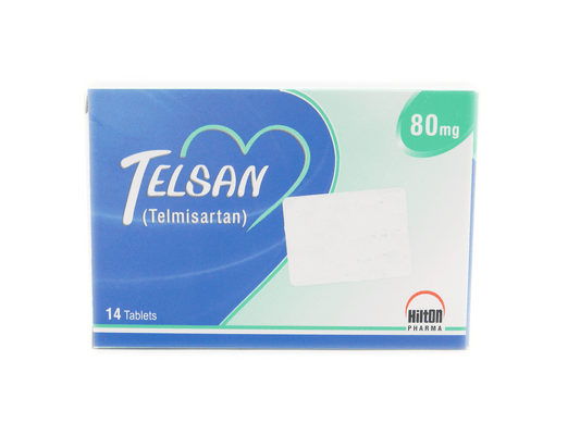 Telsan Tab 80mg 14's