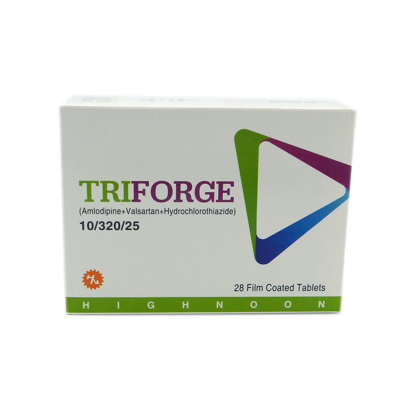 Triforge Tab 10mg/320mg/25mg 28's