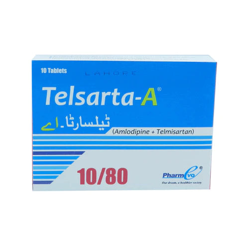 Telsarta A Tab 10/80mg 10's