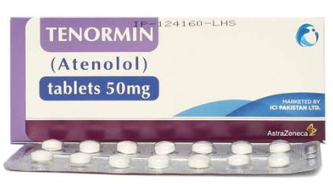 Tenormin Tab 50mg 14's