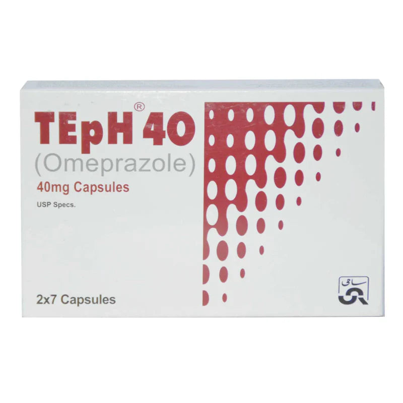 Teph Cap 40mg 2x7's