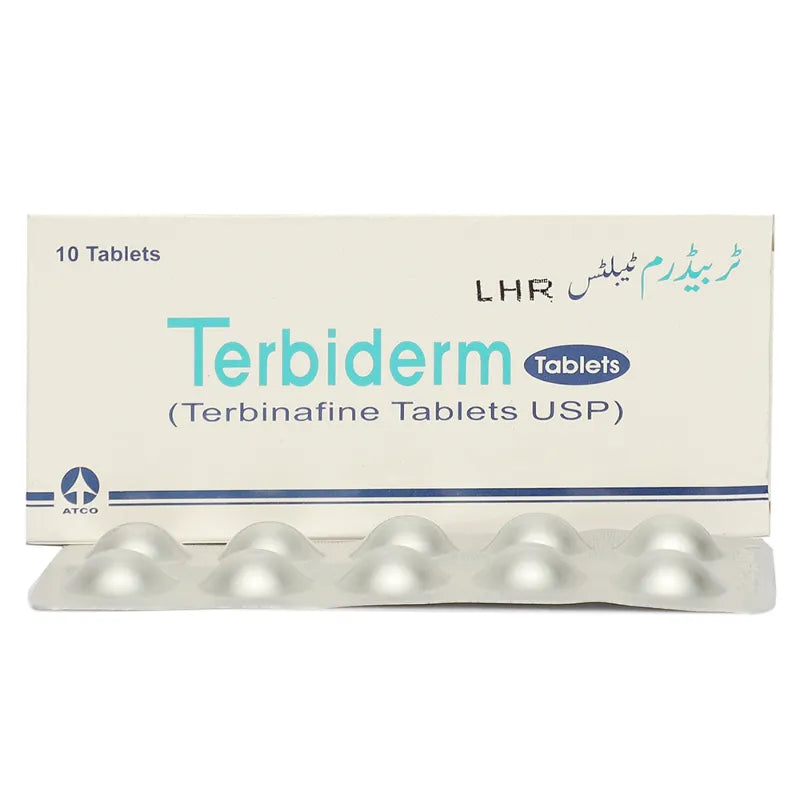 Terbiderm Tab 125mg 1x10's