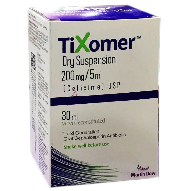 Tixomer Dry Suspension 200Mg