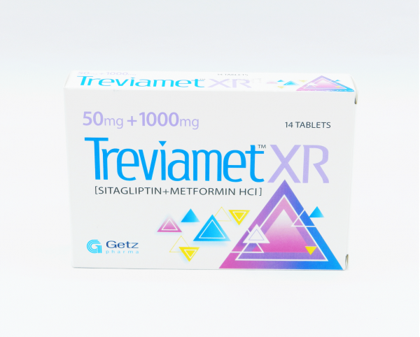 Treviamet XR Tab 50mg/1000mg 14-s