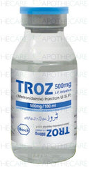 Troz IV Inf 500mg 1Vialx100ml