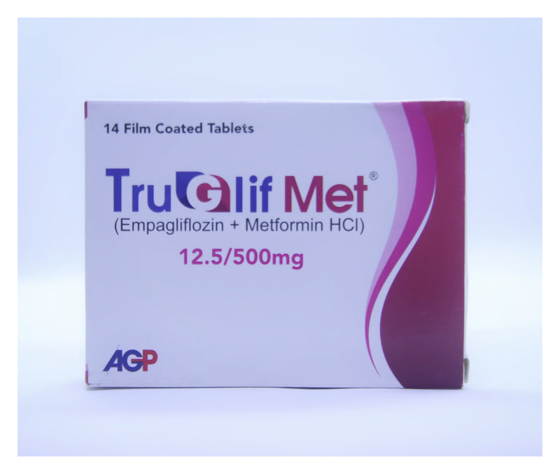 Truglif met 12.5/500mg Tablets 14's