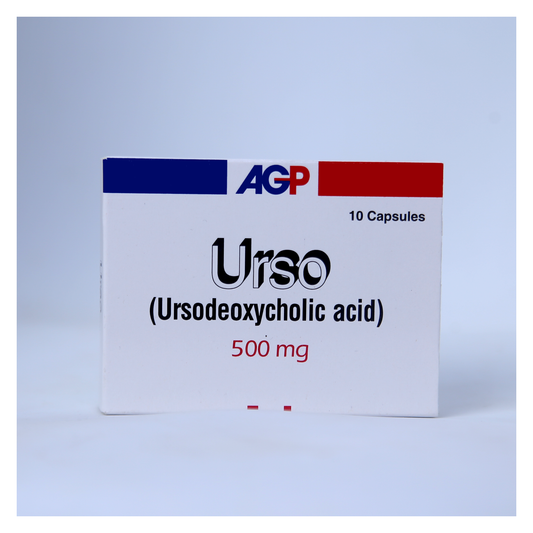 Urso Cap 500mg 10's