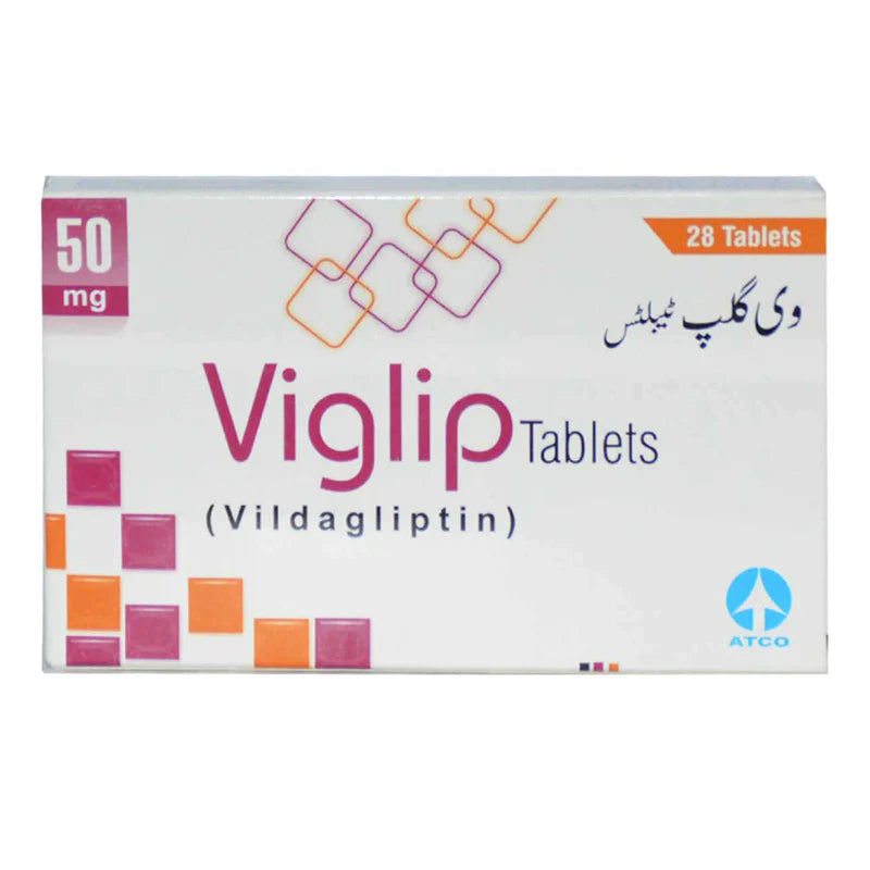 Viglip Tab 50mg 2x14's