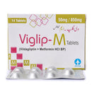 Viglip-M Tab 50mg/850mg 2x7's