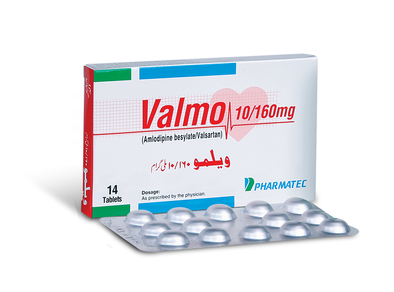 Valmo Tab 10mg/160mg 14's