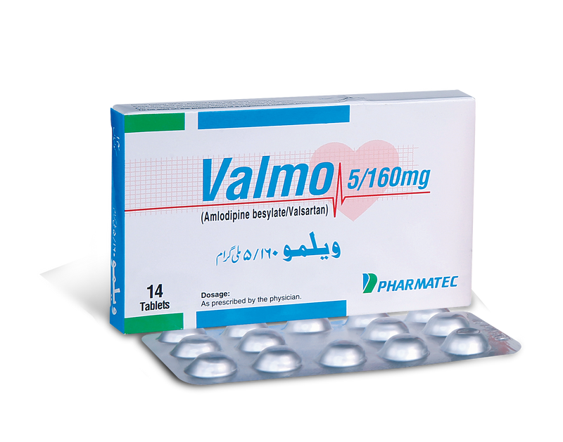 Valmo Tab 5mg/160mg 14's