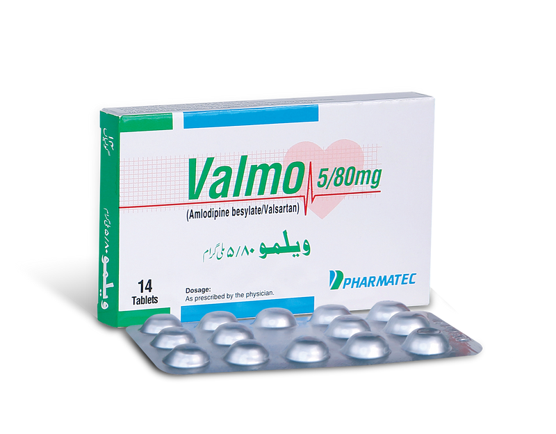 Valmo Tab 5mg/80mg 14's