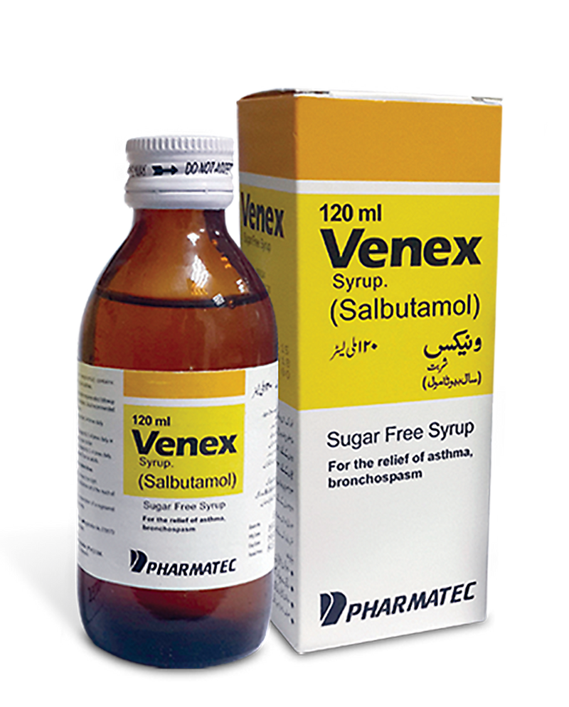 Venex Syp 2mg/5ml 120ml