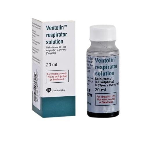 Ventolin Resp Sol 100mcg 20ml