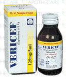 Vericef Susp 125mg/5ml 60ml