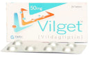 Vilget Tab 50mg 28's