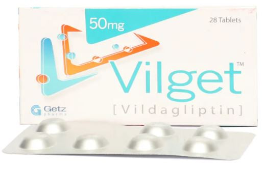 Vilget Tab 50mg 28's