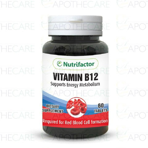 Vitamin B-12 Tab 500mcg 60's