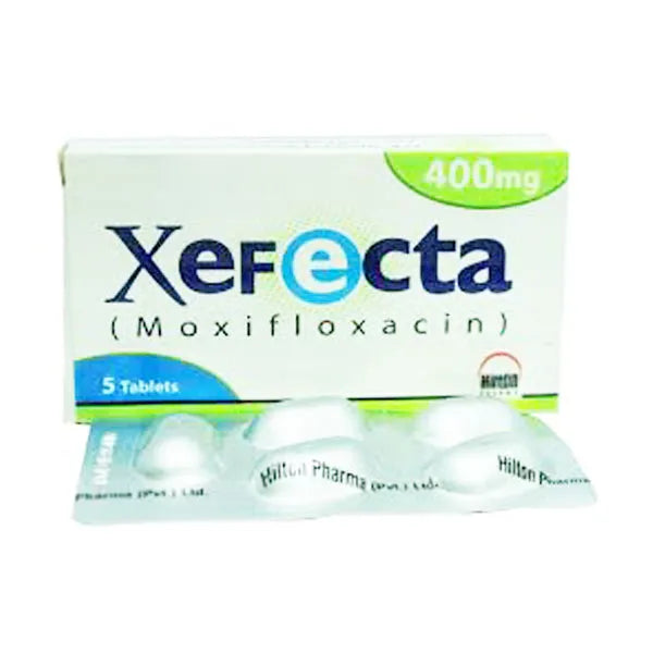 Xefecta Tab 400mg 5's