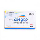 Zeegap Cap 25mg 14's