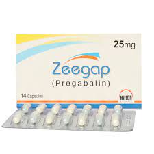 Zeegap Cap 25mg 14's