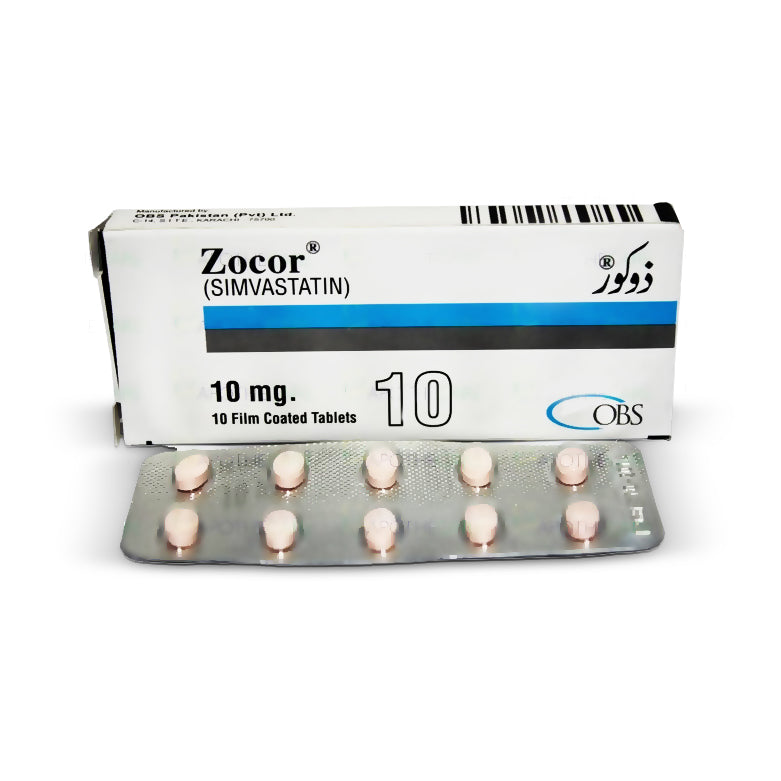 Zocor Tab 10mg 10's