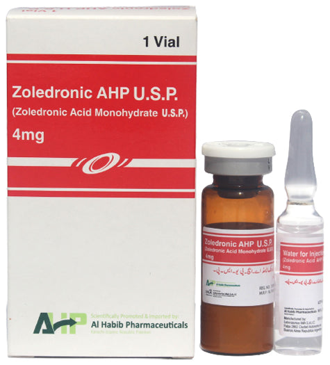 Zoledronic Acid Ahp Inj 4mg 1Vial