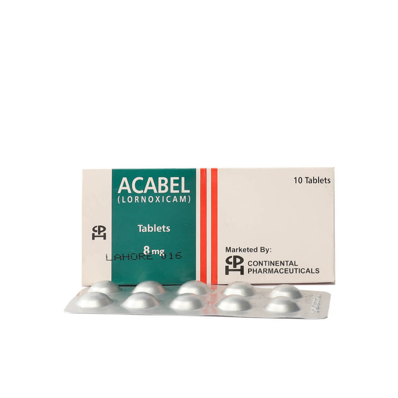 Acabel Tab 8mg 1x10's