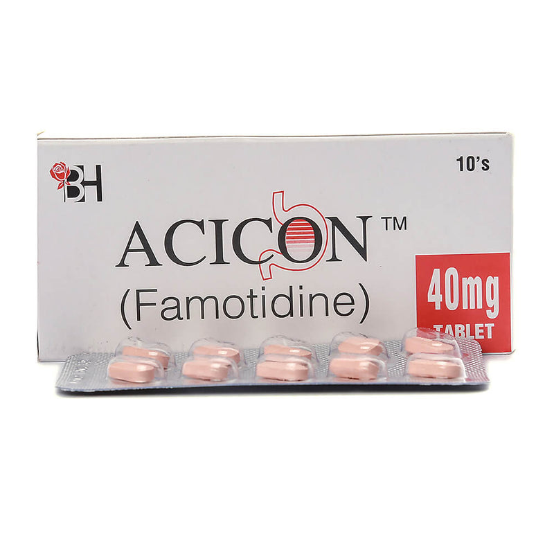 Acicon Tab 40mg 10's