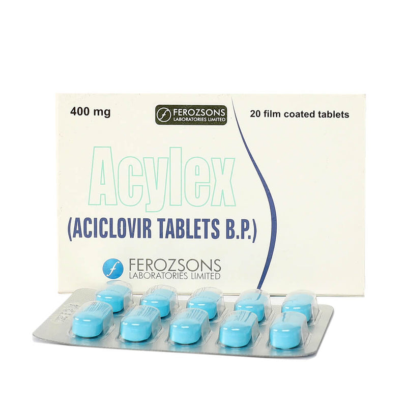 Acylex Tab 400mg 2x10's