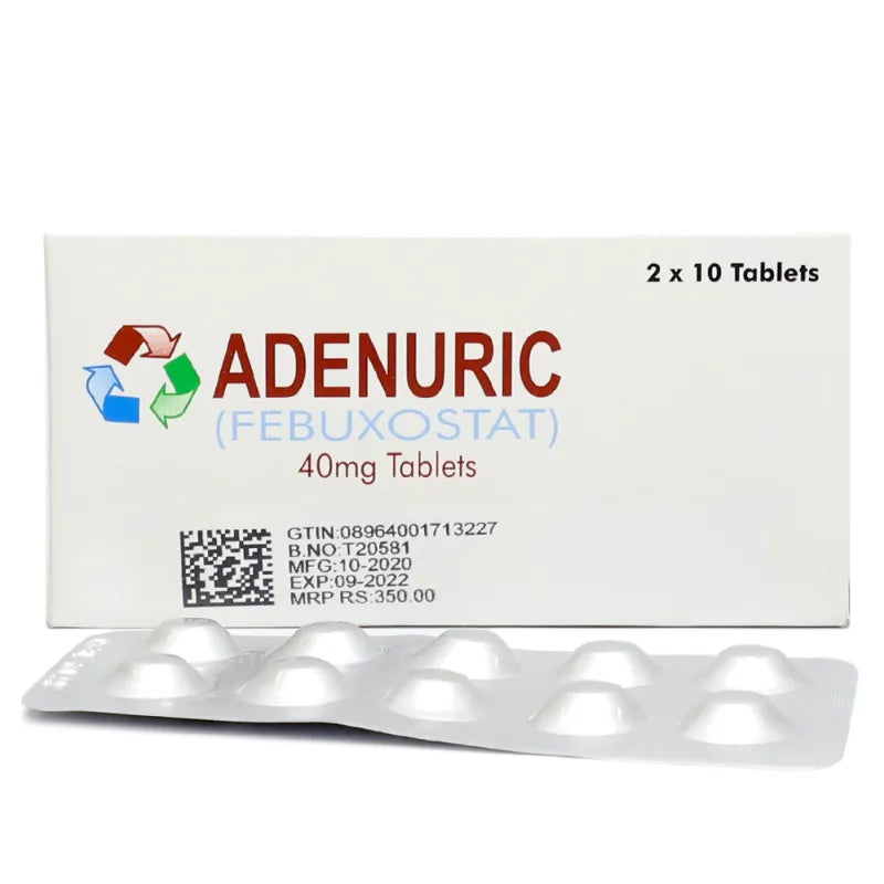 Adenuric Tab 40mg 2x10's