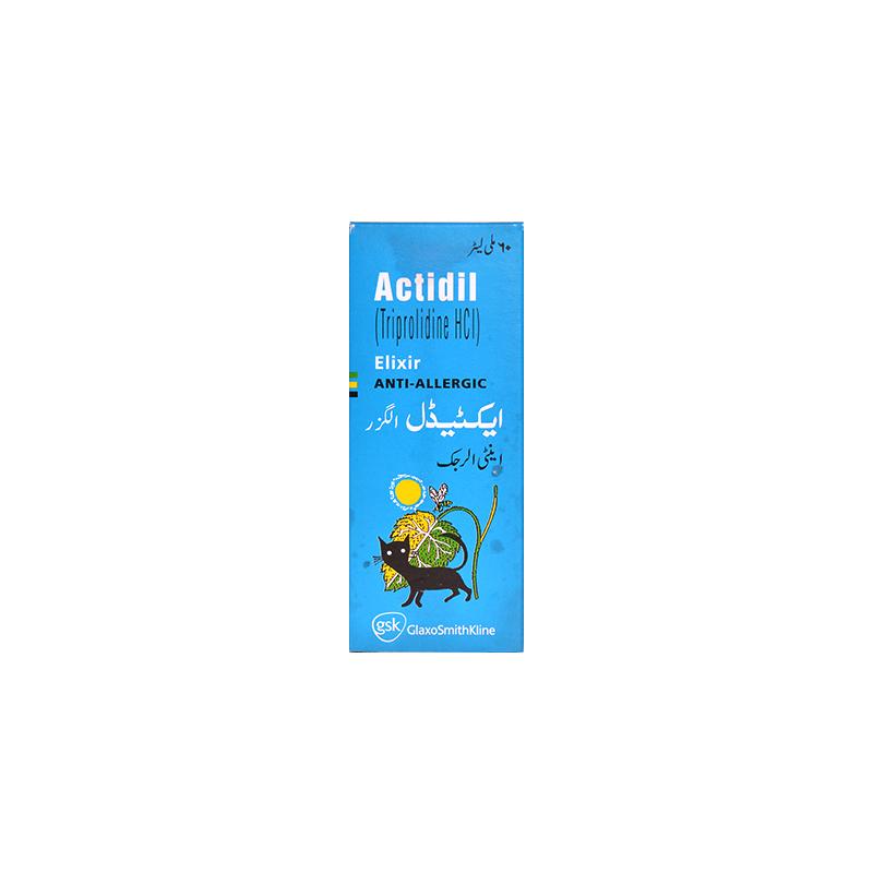 Actidil Elix 1.25mg/5ml 60ml