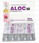 Aloc 60 Cap 60mg 10's