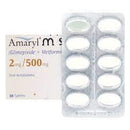 Amaryl M SR Tab 2mg/500mg 3x10's