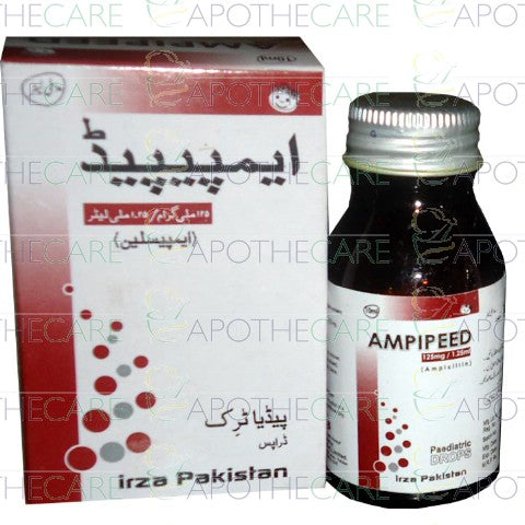 Ampipeed (Paediatric Drops) Susp 125mg/1.25ml 10ml