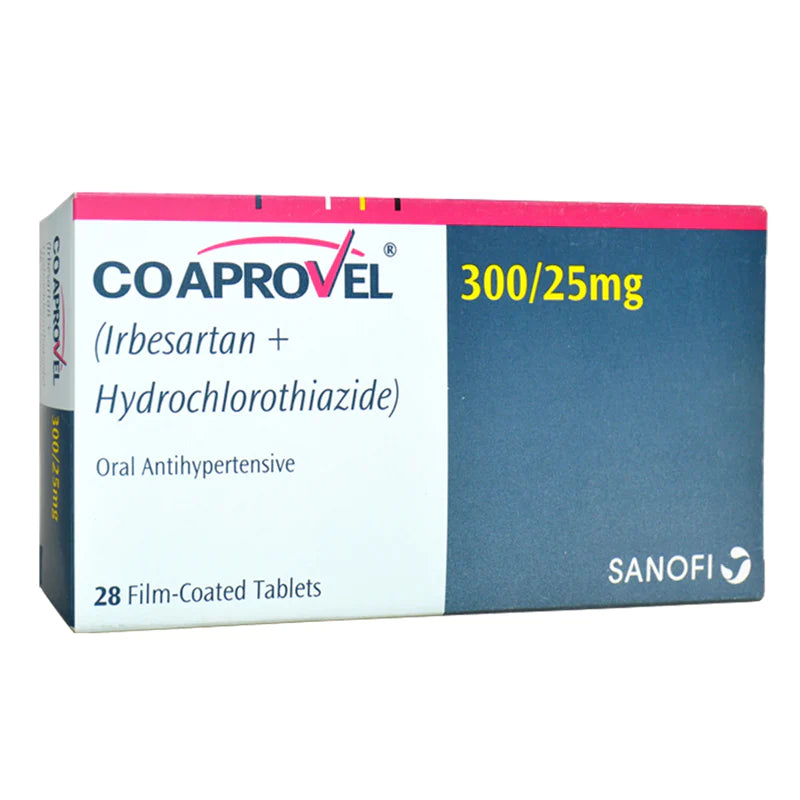 Co-Aprovel Tab 300mg/25mg 2x14's