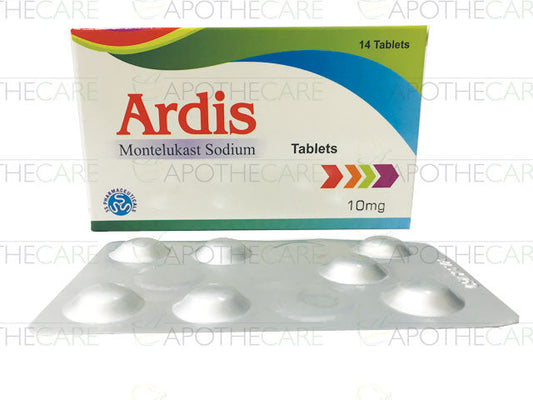 Ardis Tab 10mg 2x7's