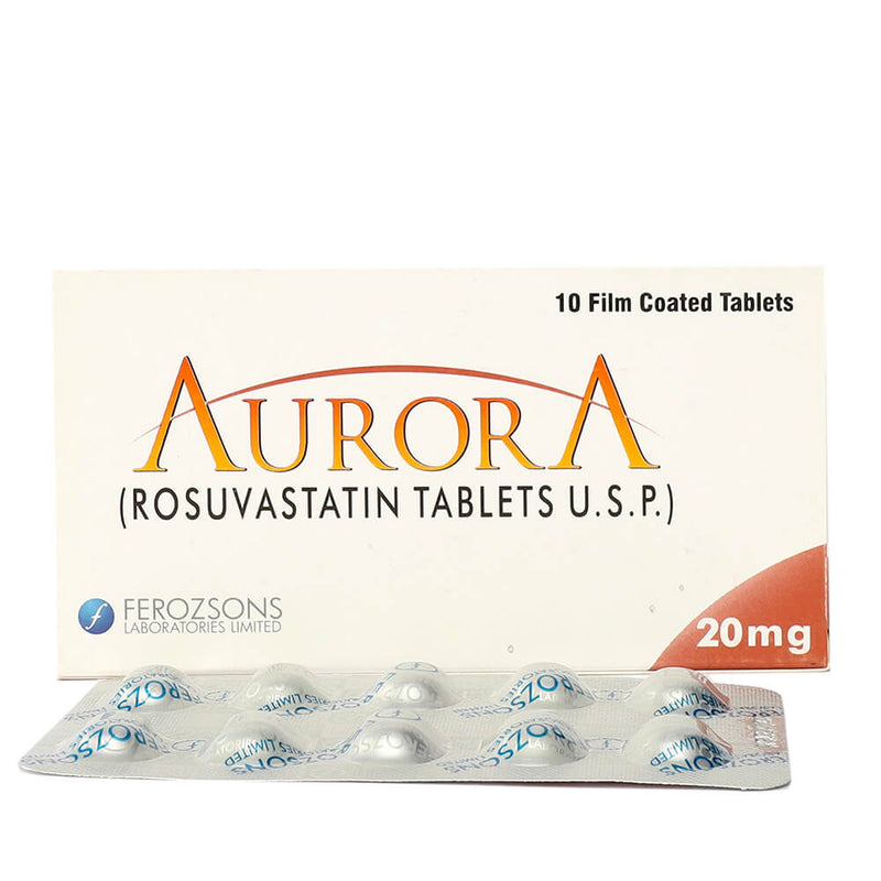 Aurora Tab 20mg 10's