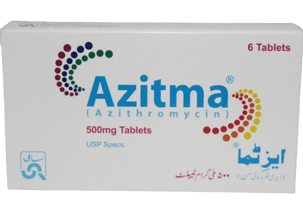 Azitma Tab 500mg 6's