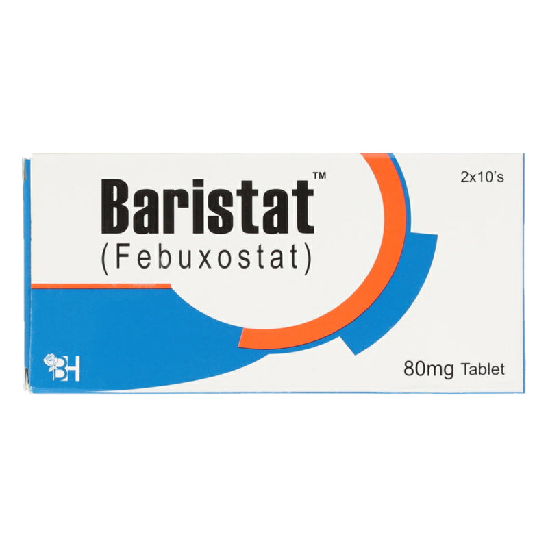 Baristat Tab 80mg 20's