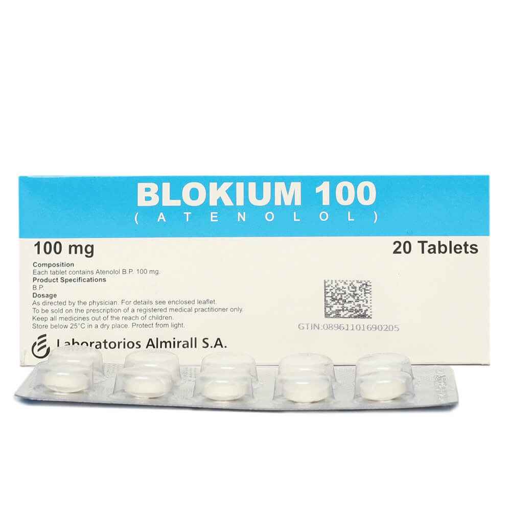 Blokium 100 Tab 100mg 20's