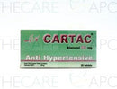 Cartac Tab 50mg 20's