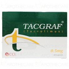 Tacgraf Cap 0.5mg 30's