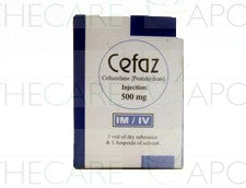 Cefaz Inj 500mg 1Vial