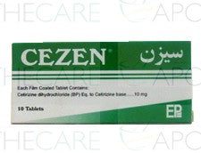 Cezen Tab 10mg 10's