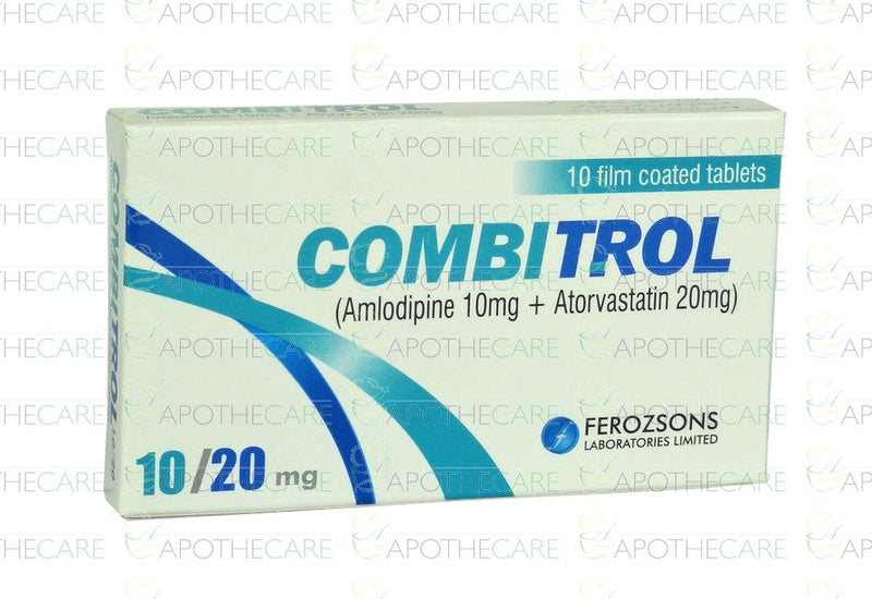 Combitrol Tab 10mg/20mg 10's